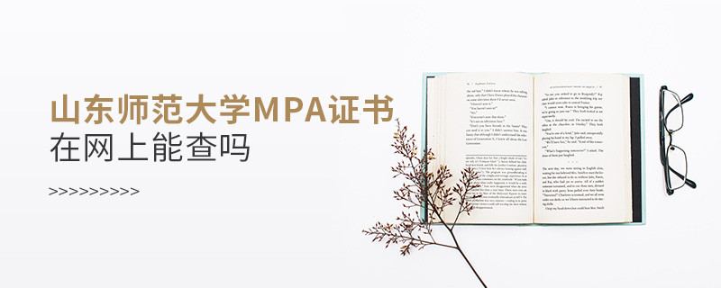 山東師范大學MPA證書在網上可以查嗎？