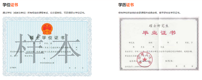 非全日制研究生畢業證書 非全日制研究生畢業證書