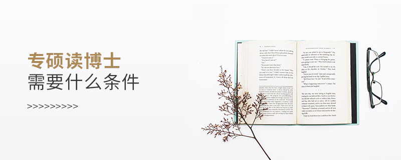 專碩讀博士需要什么條件 專碩讀博士需要什么條件