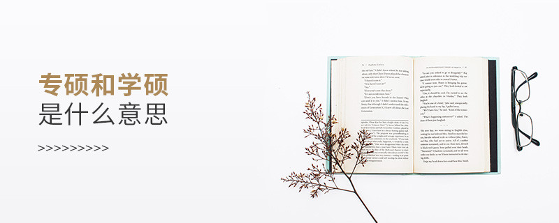 專碩和學碩是什么意思