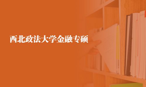 西北政法大學金融專碩