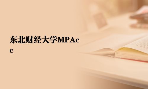 東北財經大學MPAcc
