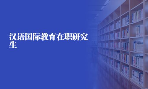 漢語國際教育在職研究生