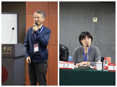 浙江大學錢文榮(左)、四川大學黃靜(右) 浙江大學錢文榮(左)、四川大學黃靜(右)