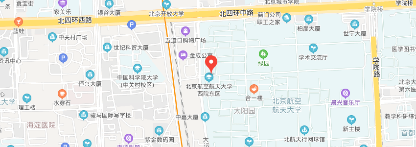 北京航空航天大學學校地圖 北京航空航天大學學校地圖