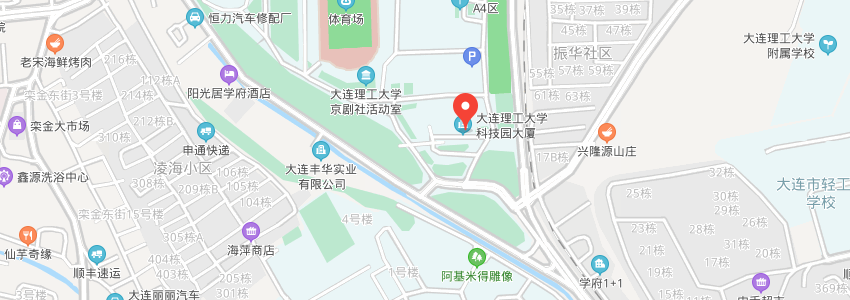大連理工大學地圖 大連理工大學地圖