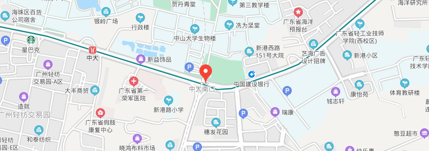 中山大學學校地圖 中山大學學校地圖