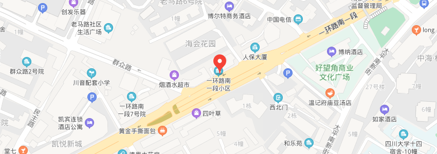 四川大學學校地圖 四川大學學校地圖