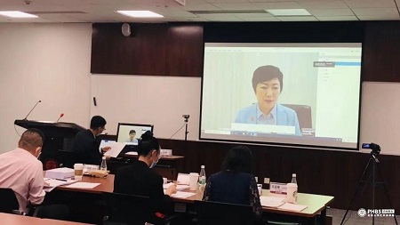 視頻答辯現(xiàn)場