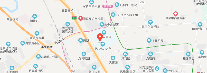 華北電力大學學校地圖 華北電力大學學校地圖