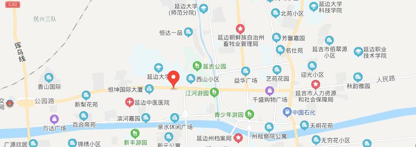 延邊大學學校地圖 延邊大學學校地圖