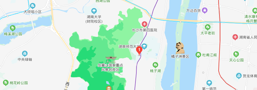 湖南師范大學(xué)學(xué)校地圖 湖南師范大學(xué)學(xué)校地圖
