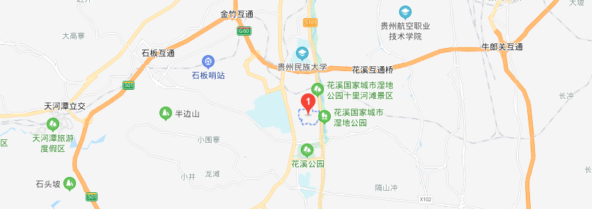貴州大學學校地圖 貴州大學學校地圖