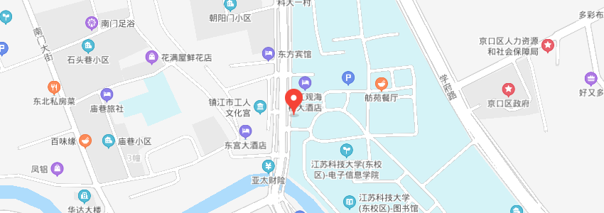 江蘇科技大學學校地圖