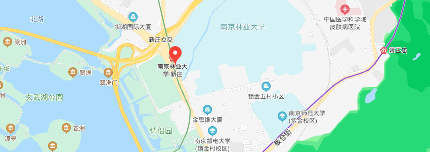 南京林業大學學校地圖 南京林業大學學校地圖