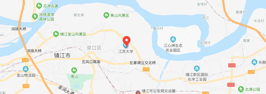 江蘇大學學校地圖 江蘇大學學校地圖