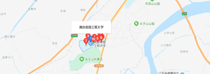 南京信息工程大學(xué)學(xué)校地圖 南京信息工程大學(xué)學(xué)校地圖