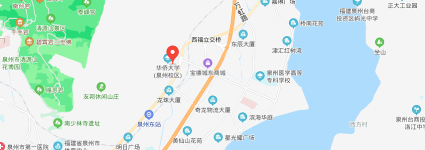 華僑大學學校地圖 華僑大學學校地圖