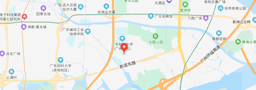 廣東財經(jīng)大學學校地圖 廣東財經(jīng)大學學校地圖