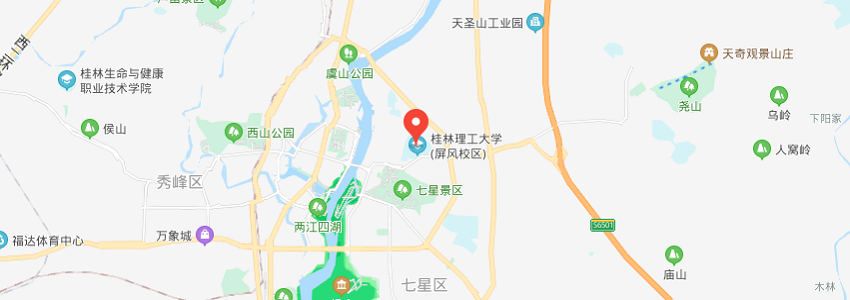 桂林理工大學(xué)學(xué)校地圖