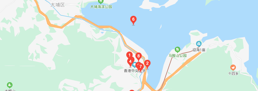 香港中文大學(xué)學(xué)校地圖 香港中文大學(xué)學(xué)校地圖