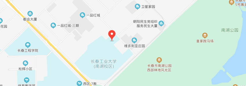 長春工業大學學校地圖 長春工業大學學校地圖