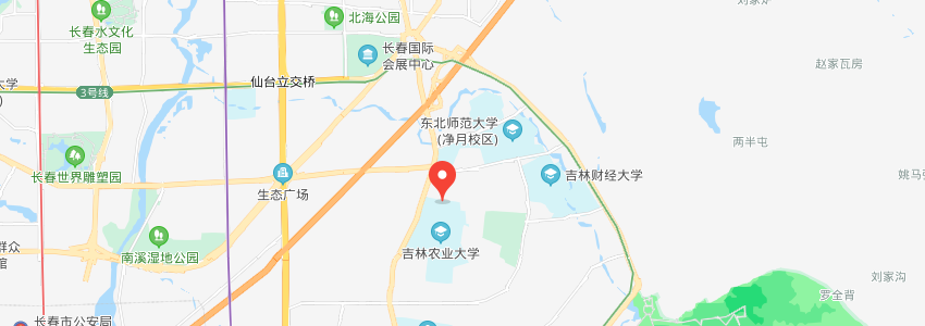 吉林農業大學學校地圖 吉林農業大學學校地圖