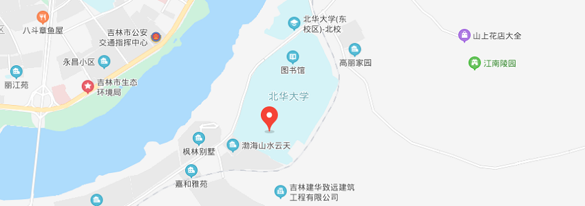 北華大學學校地圖 北華大學學校地圖