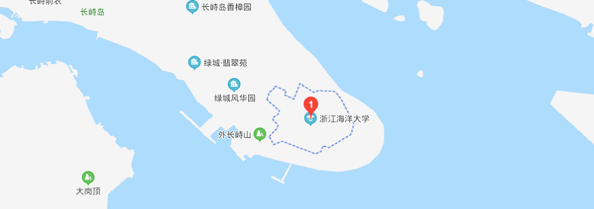 浙江海洋大學(xué)學(xué)校地圖