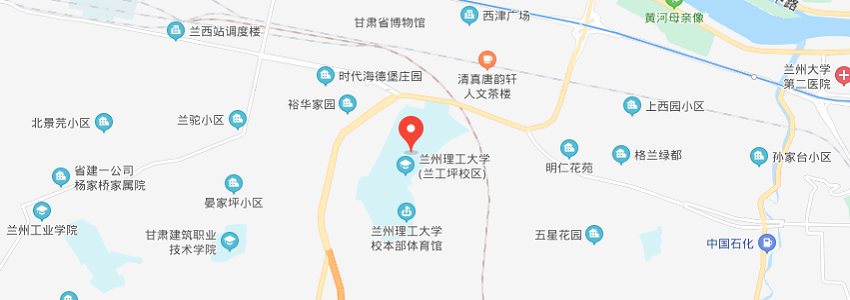 蘭州理工大學學校地圖