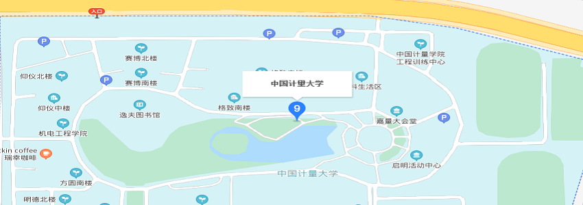 中國計量大學學校地圖 中國計量大學學校地圖