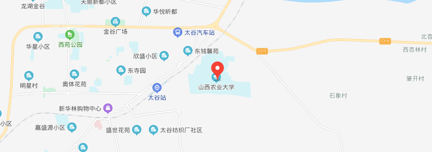 山西農業大學學校地圖 山西農業大學學校地圖