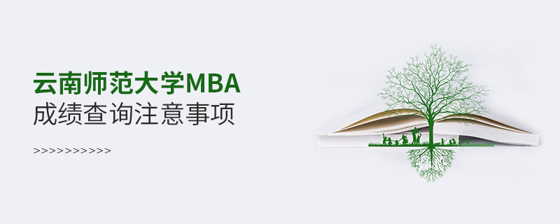 云南師范大學MBA成績查詢注意事項 云南師范大學MBA成績查詢注意事項