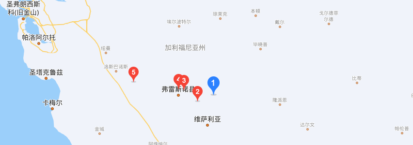 美國菲利普斯研究大學學校地圖 美國菲利普斯研究大學學校地圖