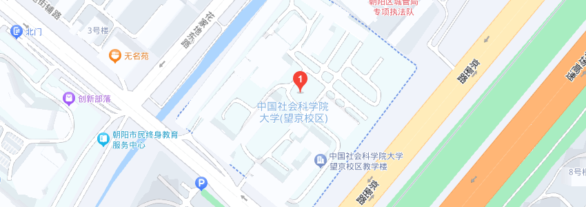 中國社會科學院大學學校地圖 中國社會科學院大學學校地圖