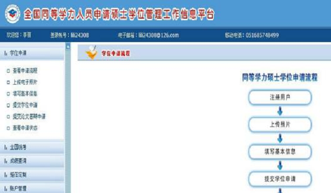 同等學力申碩網上登錄頁面 同等學力申碩網上登錄頁面